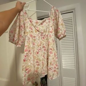 Mink Pink floral mini dress